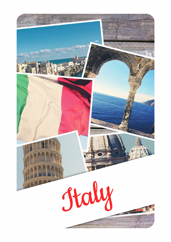 De groeten... Italy - DH - Vakantiekaarten Vakantiekaarten - De groeten... Italy - DH