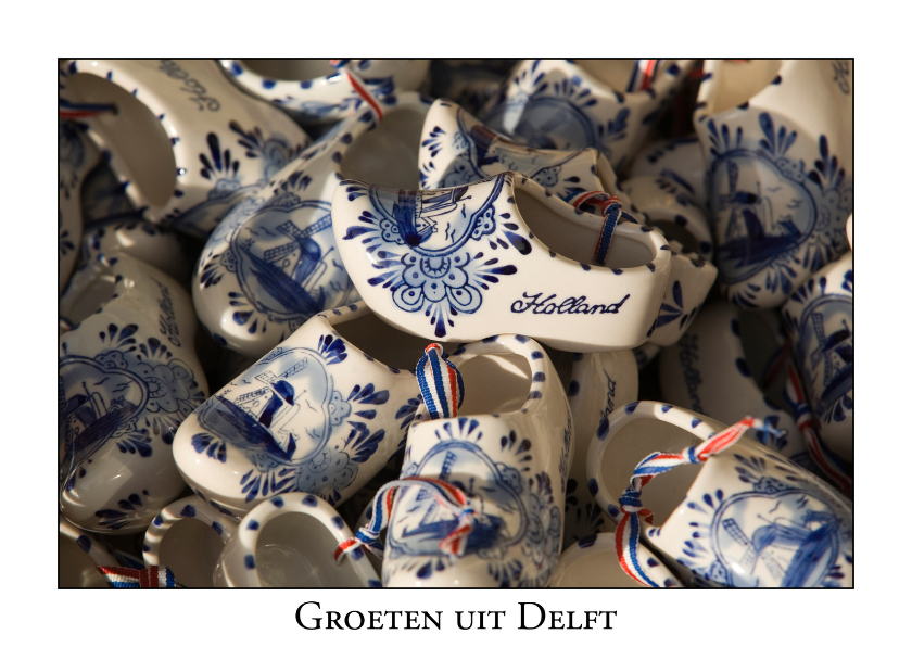 Vakantiekaarten - Groeten uit Delft V