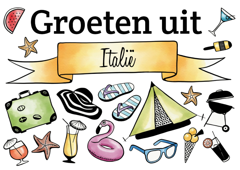 Groeten uit - EM - Vakantiekaarten Vakantiekaarten - Groeten uit - EM