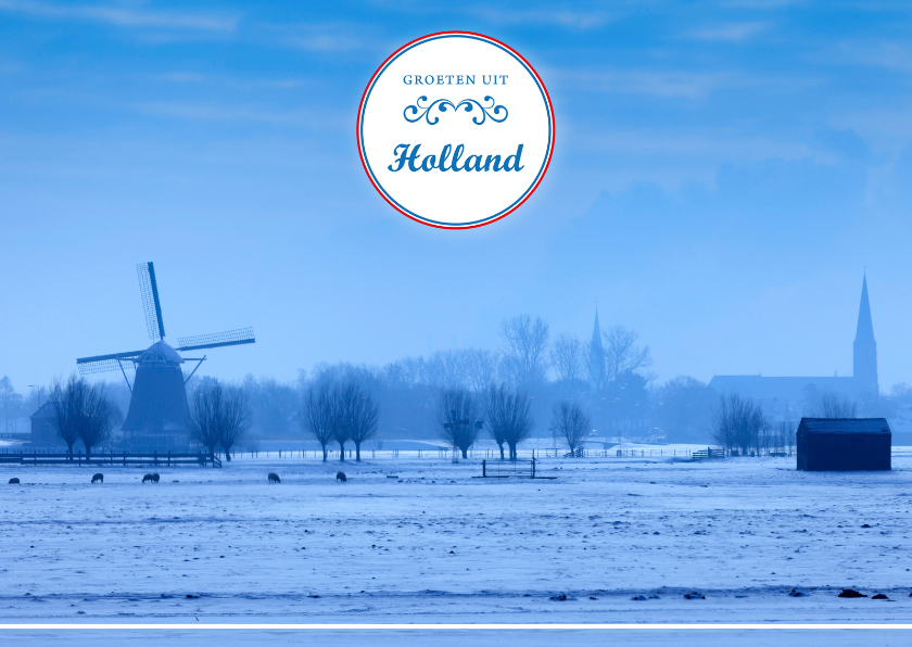 Groeten uit Holland LIV - Vakantiekaarten Vakantiekaarten - Groeten uit Holland LIV