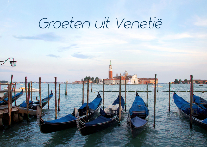 Vakantiekaarten - Groeten uit Venetie - Italie