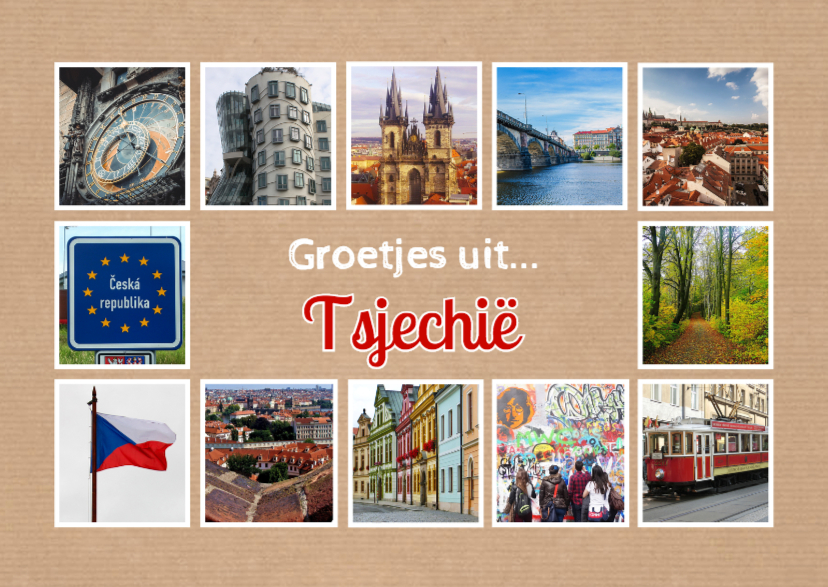 Groetjes uit Tsjechië - DH - Vakantiekaarten Vakantiekaarten - Groetjes uit Tsjechië - DH