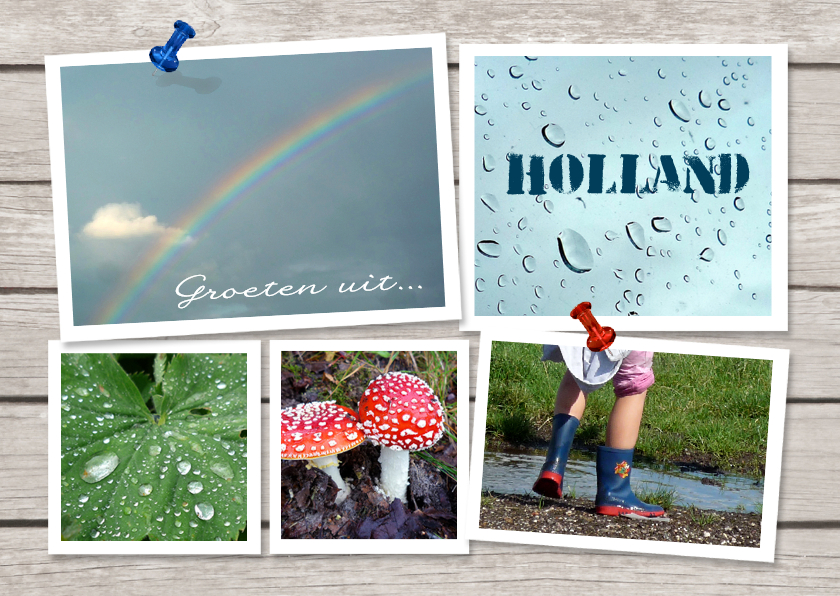 Hollandse groeten - fotokaart - Vakantiekaarten Vakantiekaarten - Hollandse groeten - fotokaart