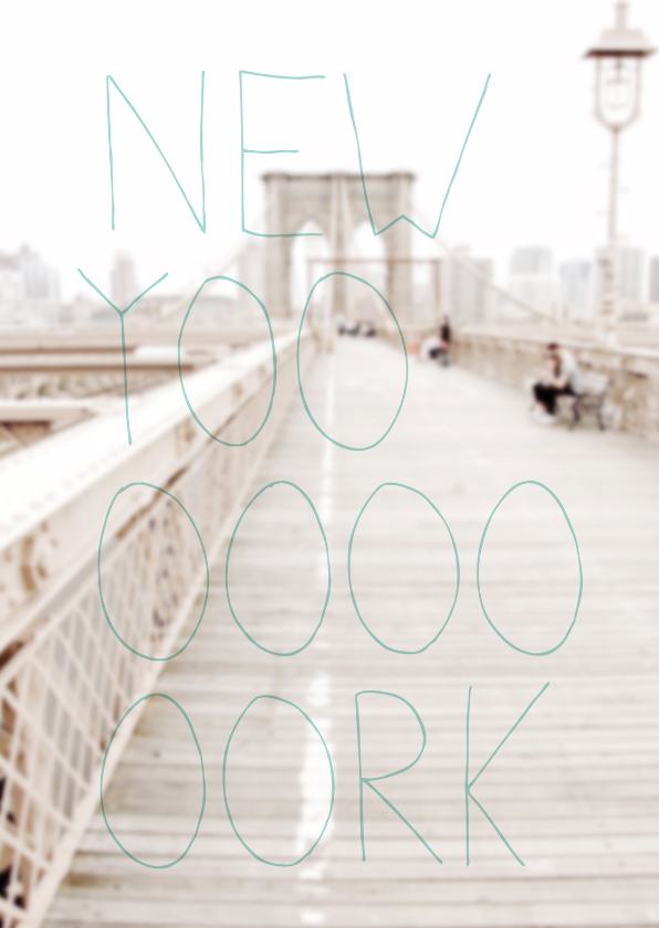 New York Brooklyn Bridge reis - Vakantiekaarten Vakantiekaarten - New York Brooklyn Bridge reis