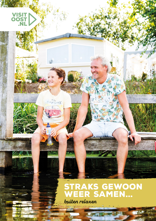 Straks weer samen buiten relaxen rechthoek - Vakantiekaarten Vakantiekaarten - Straks weer samen buiten relaxen rechthoek