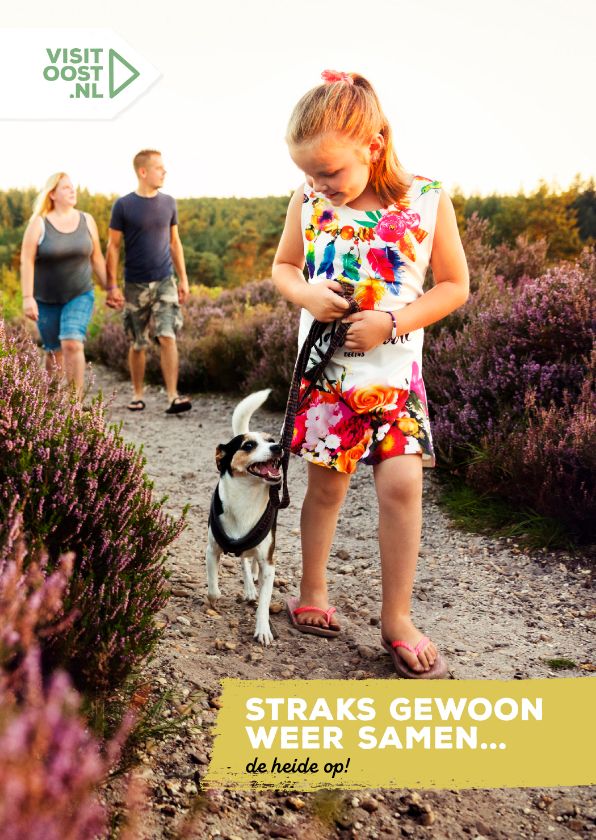 Straks weer samen de Overijsselse natuur in rechthoek - Vakantiekaarten Vakantiekaarten - Straks weer samen de Overijsselse natuur in rechthoek