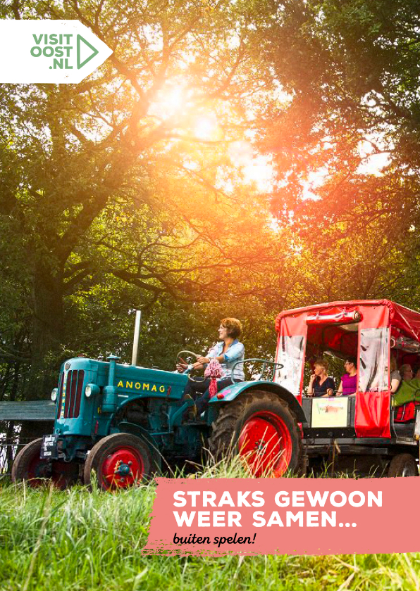 Straks weer samen lekker buiten spelen rechthoek - Vakantiekaarten Vakantiekaarten - Straks weer samen lekker buiten spelen rechthoek