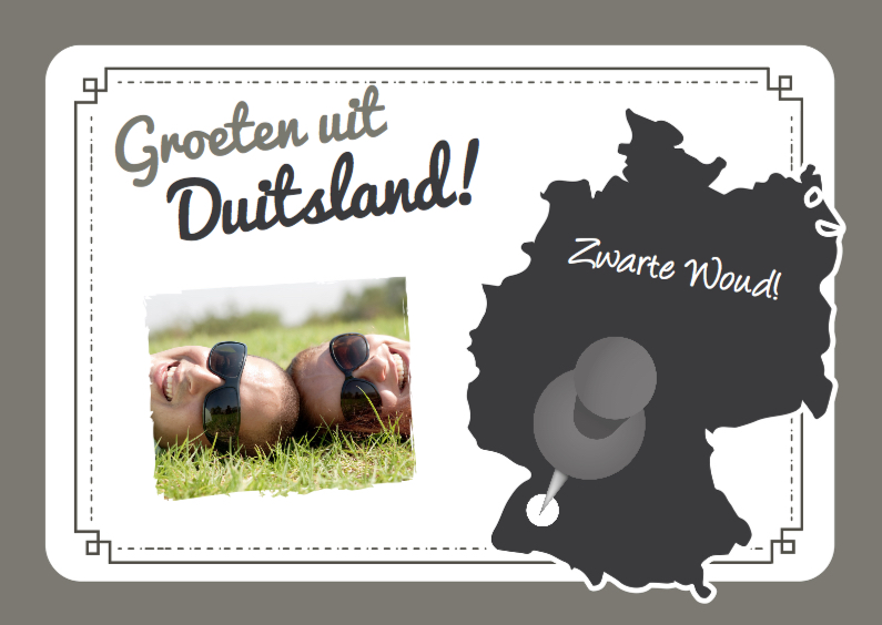 Vakantie Landkaart Duitsland - Vakantiekaarten Vakantiekaarten - Vakantie Landkaart Duitsland