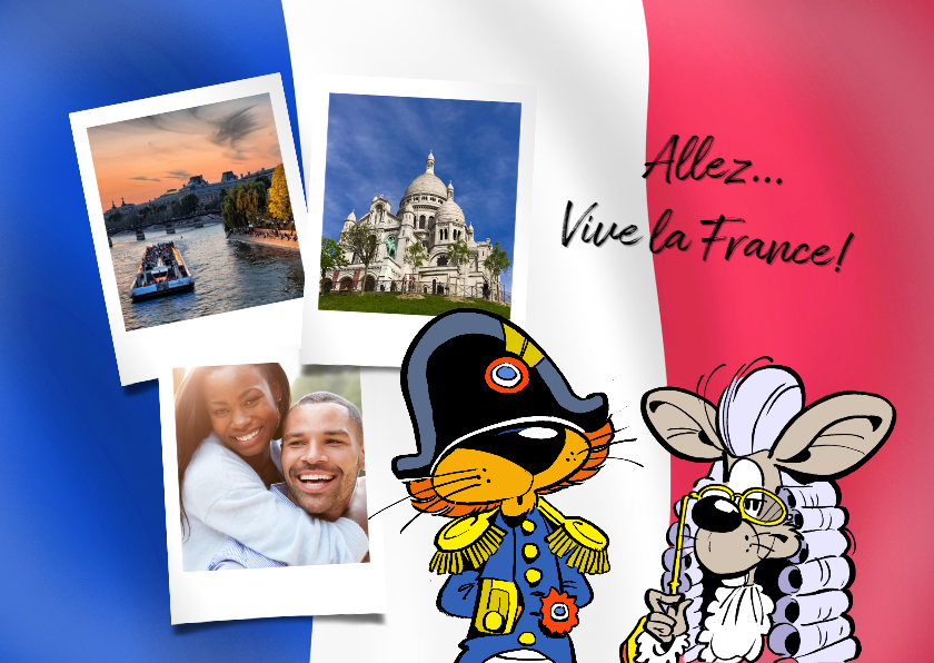 Vakantiekaarten - Vakantie Loeki in Frankrijk 2 -A