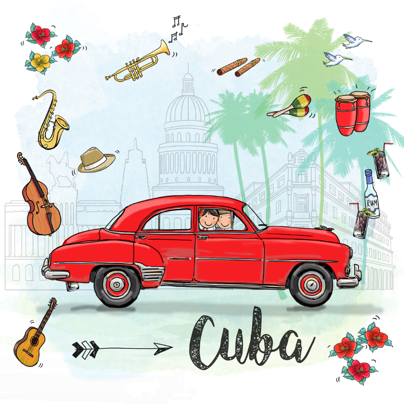 Vakantiekaart Cuba - Vakantiekaarten Vakantiekaarten - Vakantiekaart Cuba