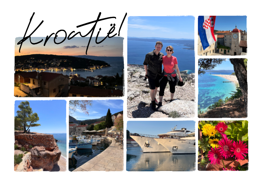 Vakantiekaarten - Vakantiekaart Kroatië 8 foto's