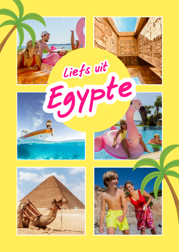 Vakantiekaarten - Vakantiekaart Vakantiediscounter Egypte