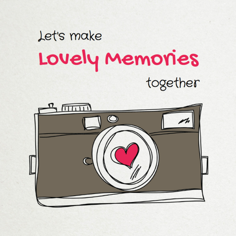 Let's make Lovely Memories - SG - Valentijnskaarten Valentijnskaarten - Let's make Lovely Memories - SG
