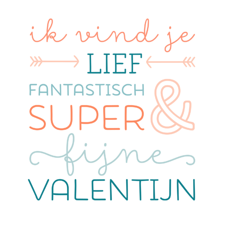 Lief super valentijn - Valentijnskaarten Valentijnskaarten - Lief super valentijn