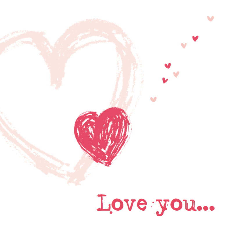 Love you very much - Valentijnskaarten Valentijnskaarten - Love you very much