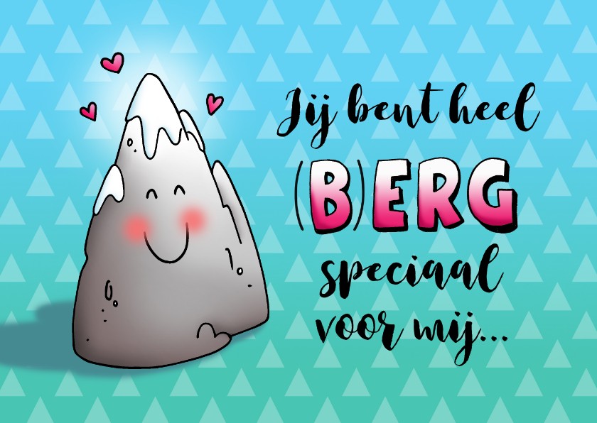 Valentijn (b) erg speciaal - Valentijnskaarten Valentijnskaarten - Valentijn (b) erg speciaal