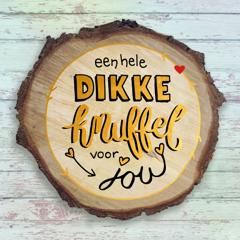Valentijn gouden knuffel - Valentijnskaarten Valentijnskaarten - Valentijn gouden knuffel