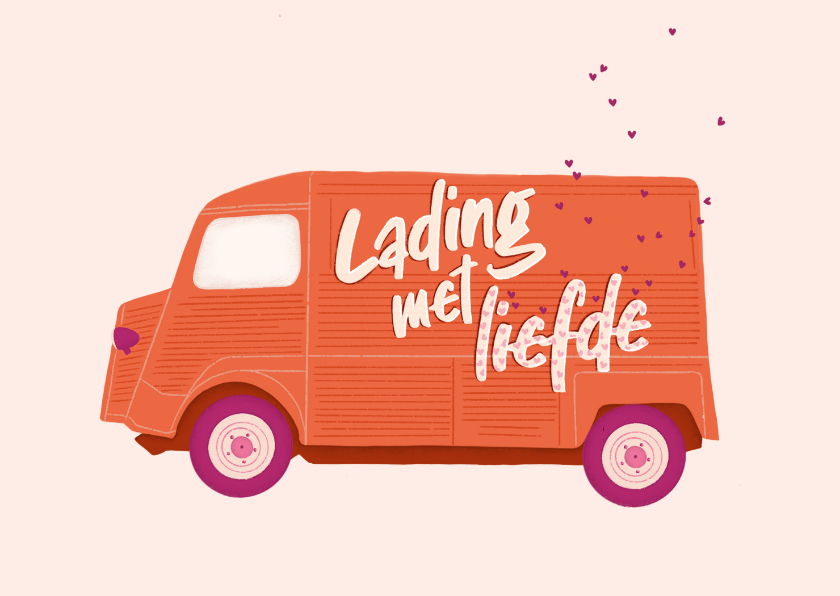 Valentijnskaarten - Valentijnskaart - Een Lading met Liefde