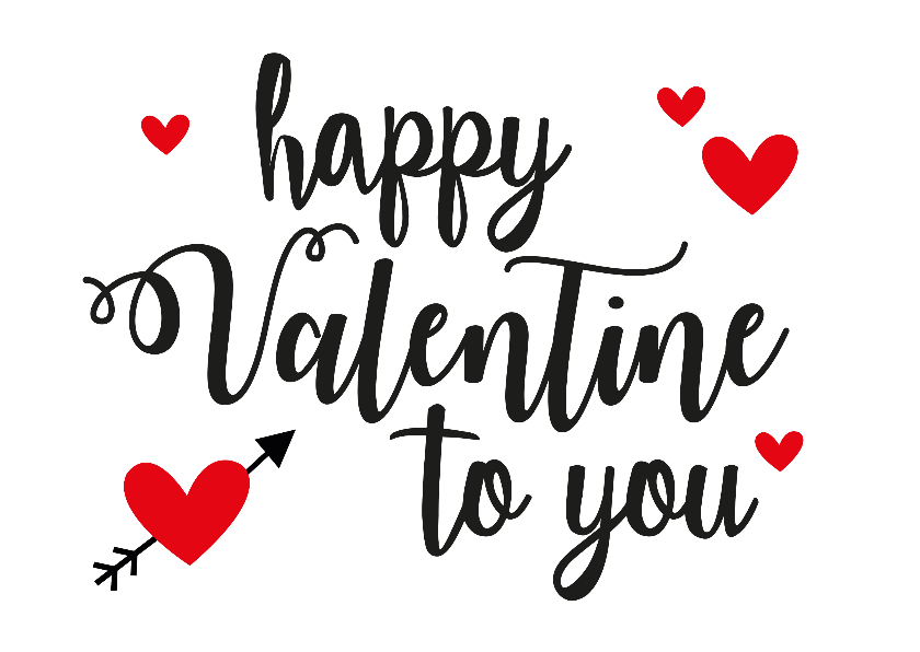 Valentijnskaart happy you - Valentijnskaarten Valentijnskaarten - Valentijnskaart happy you