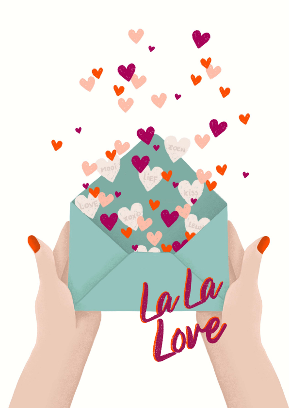 Valentijnskaarten - Valentijnskaart - Lala Love