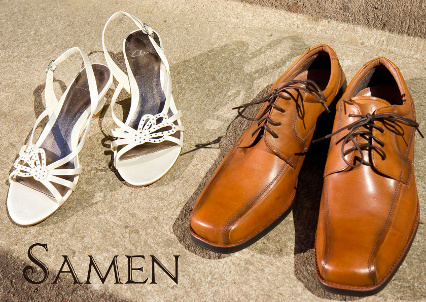 Samen schoenen - Verhuiskaarten Verhuiskaarten - Samen schoenen