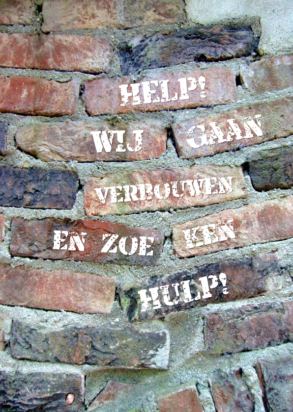 Succes met verbouwen - Verhuiskaarten Verhuiskaarten - Succes met verbouwen