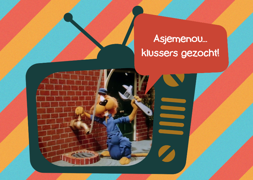 Verhuis Loeki tv loodgieter -A - Verhuiskaarten Verhuiskaarten - Verhuis Loeki tv loodgieter -A