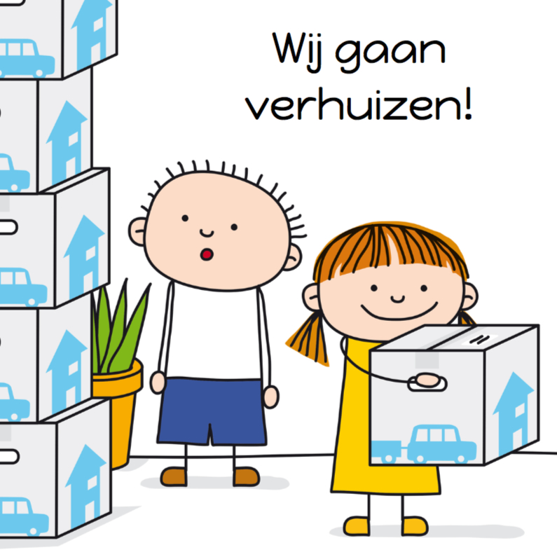 Verhuizen Heel Veel Dozen - Verhuiskaarten Verhuiskaarten - Verhuizen Heel Veel Dozen