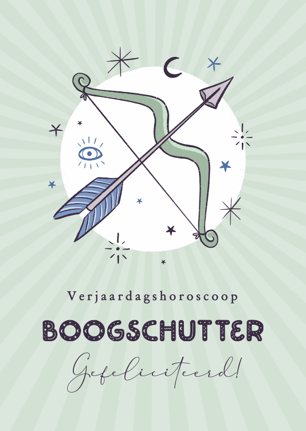 Boogschutter horoscoop verjaardagskaart spiritueel - Verjaardagskaarten Verjaardagskaarten - Boogschutter horoscoop verjaardagskaart spiritueel