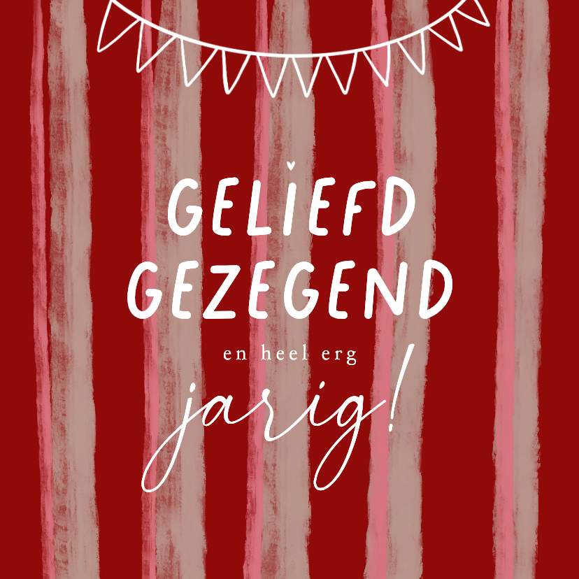 Verjaardagskaarten - Christelijke verjaardag kaart gezegend geliefd jarig