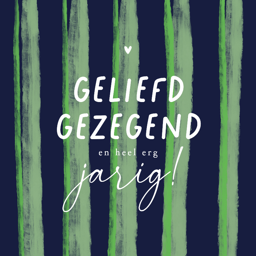 Verjaardagskaarten - Christelijke verjaardag kaart man gezegend jarig