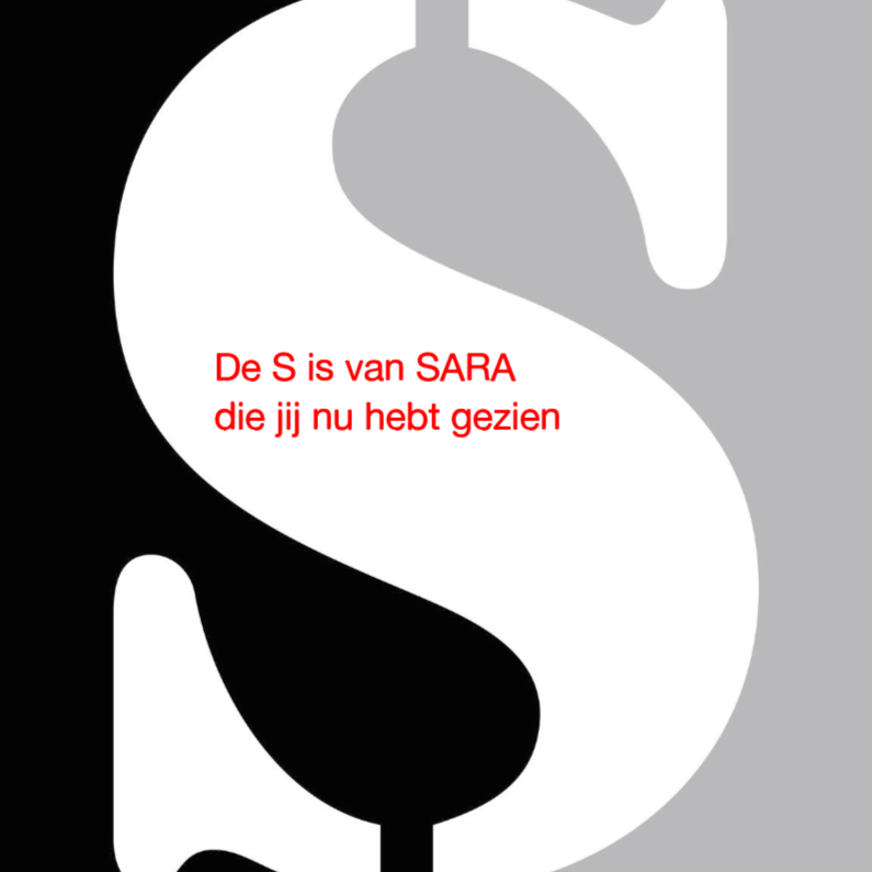 De S van Sara - Verjaardagskaarten Verjaardagskaarten - De S van Sara