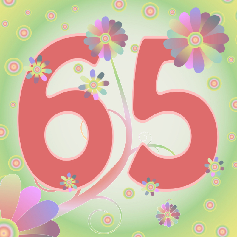 flowerpower-65jaar - Verjaardagskaarten Verjaardagskaarten - flowerpower-65jaar
