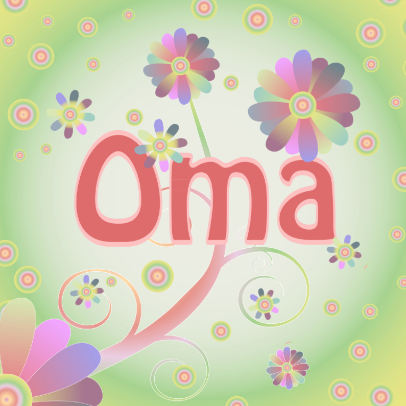 flowerpower-oma - Verjaardagskaarten Verjaardagskaarten - flowerpower-oma