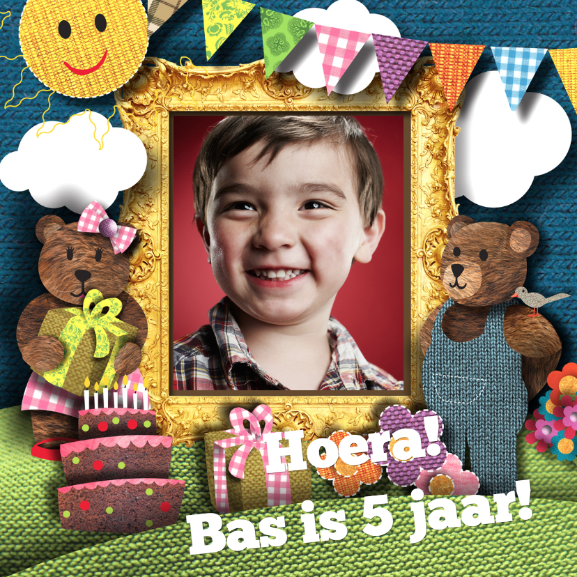 Fotokaart-verjaardag-kind - Verjaardagskaarten Verjaardagskaarten - Fotokaart-verjaardag-kind