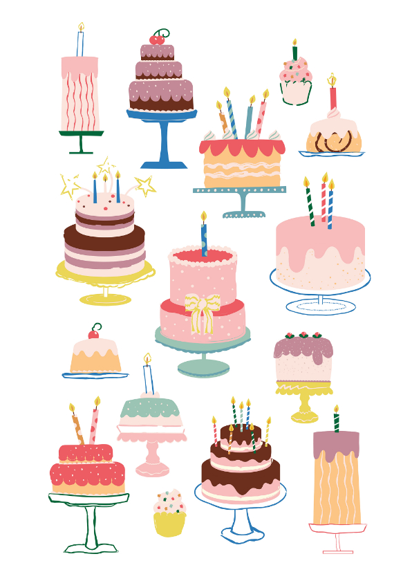 Verjaardagskaarten - Gefelicitaart met je verjaardag!