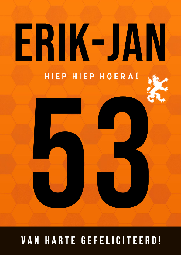 Grappige voetbal verjaardagskaart Nederlands Elftal - Verjaardagskaarten Verjaardagskaarten - Grappige voetbal verjaardagskaart Nederlands Elftal