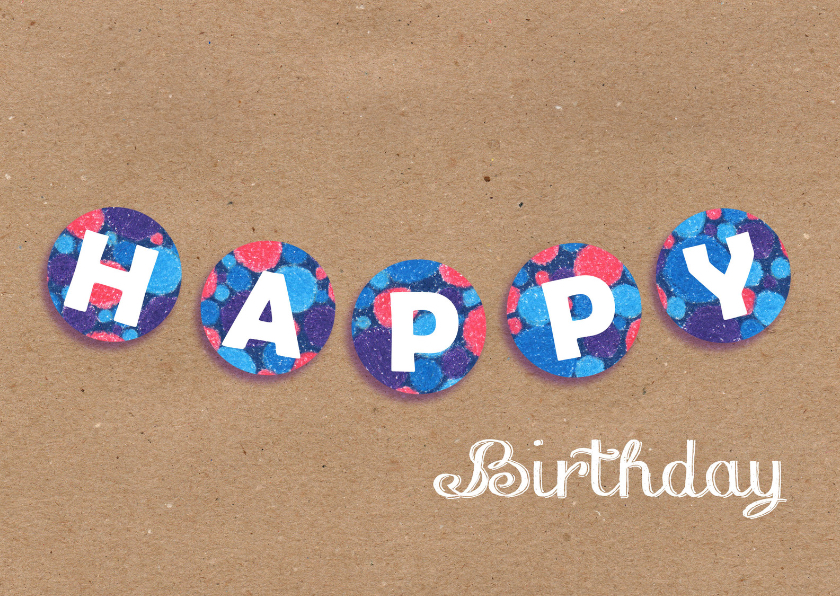 Happy Birthday 2_Illu-Straver - Verjaardagskaarten Verjaardagskaarten - Happy Birthday 2_Illu-Straver