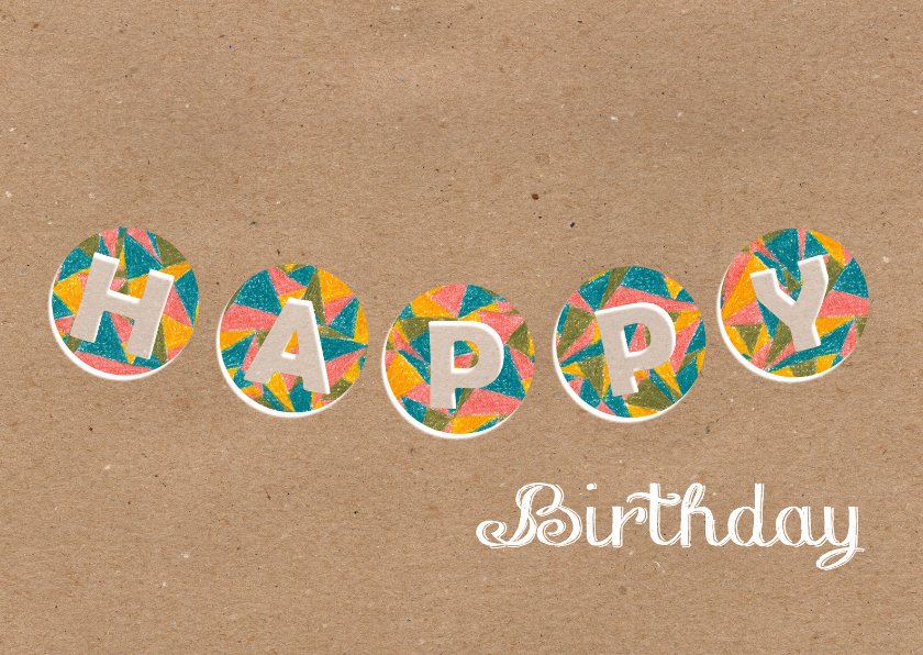 Happy Birthday 3_Illu-Straver - Verjaardagskaarten Verjaardagskaarten - Happy Birthday 3_Illu-Straver