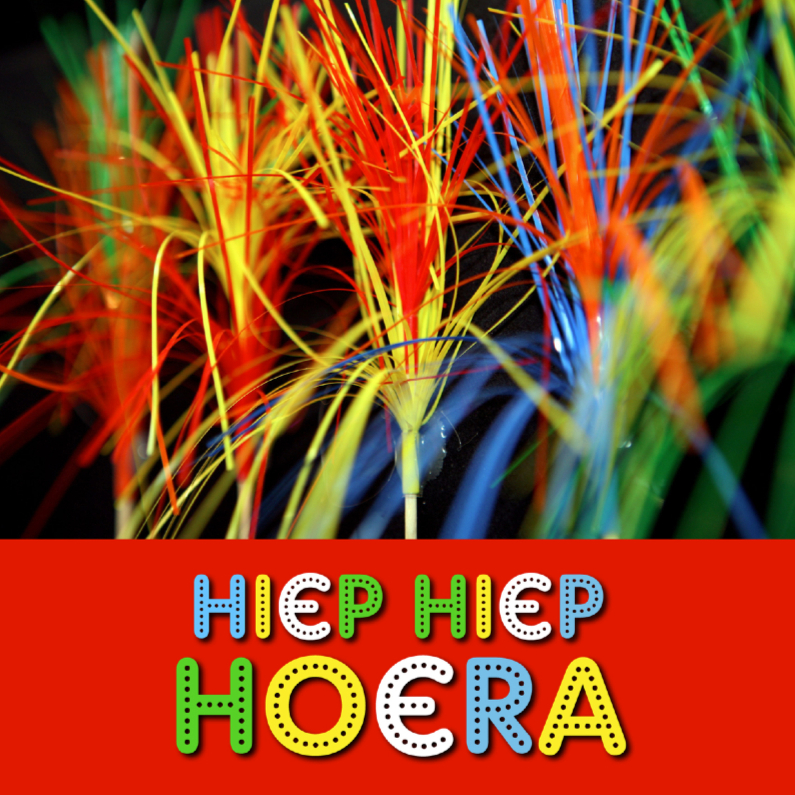 Hiep Hiep Hoera Versiersels OT - Verjaardagskaarten Verjaardagskaarten - Hiep Hiep Hoera Versiersels OT