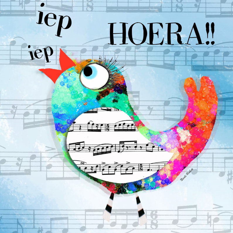 Iep iep hoera - Verjaardagskaarten Verjaardagskaarten - Iep iep hoera