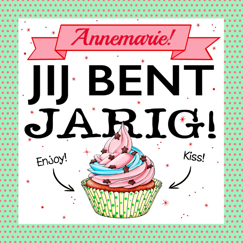 Leuke verjaardagskaart voor een tiener met cake - Verjaardagskaarten Verjaardagskaarten - Leuke verjaardagskaart voor een tiener met cake