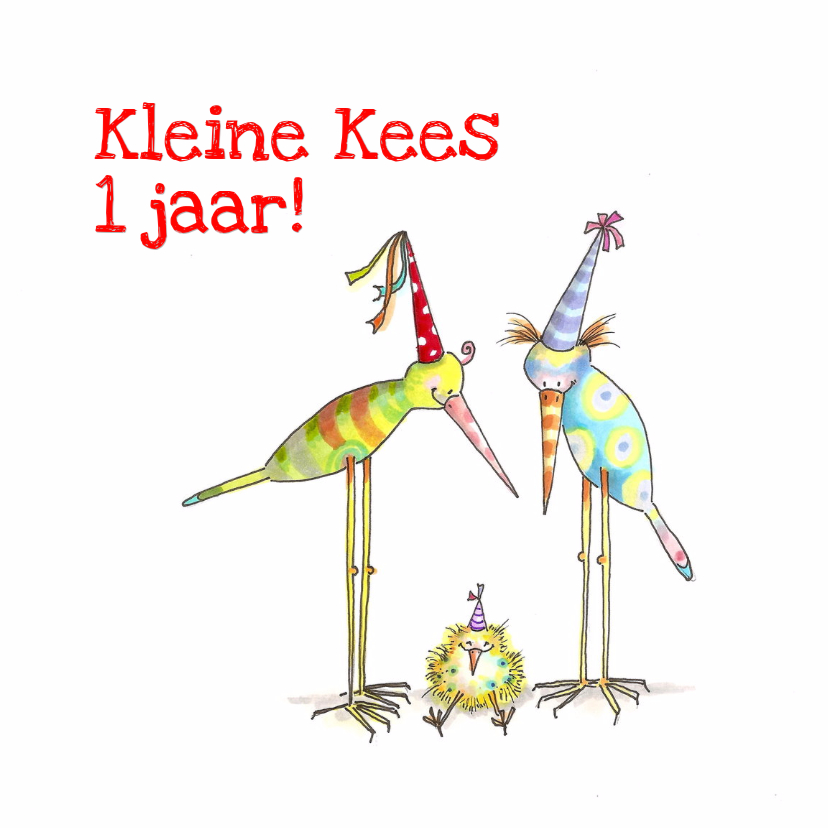 Paradijsvogels - Verjaardagskaarten Verjaardagskaarten - Paradijsvogels