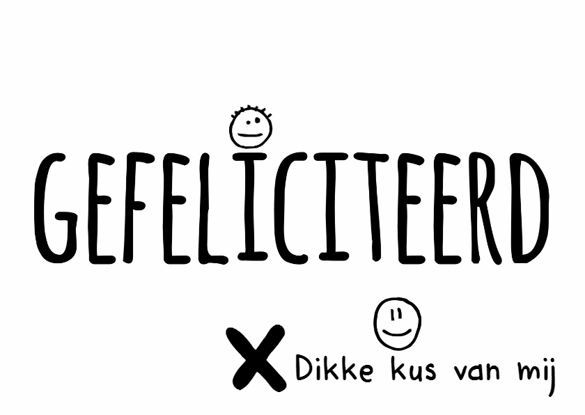Verjaardag Dikke Kus IW - Verjaardagskaarten Verjaardagskaarten - Verjaardag Dikke Kus IW