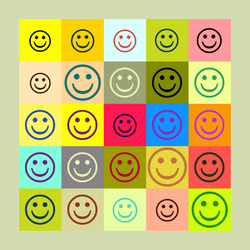 Verjaardag Happy Smileys IW - Verjaardagskaarten Verjaardagskaarten - Verjaardag Happy Smileys IW