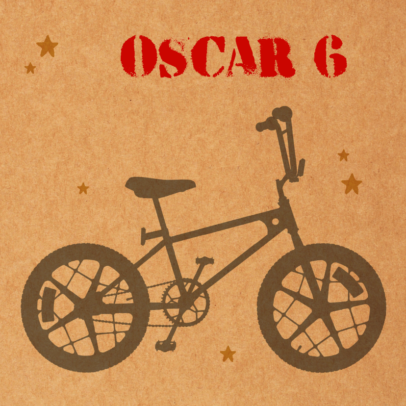 Verjaardag jongen bmx fiets - Verjaardagskaarten Verjaardagskaarten - Verjaardag jongen bmx fiets