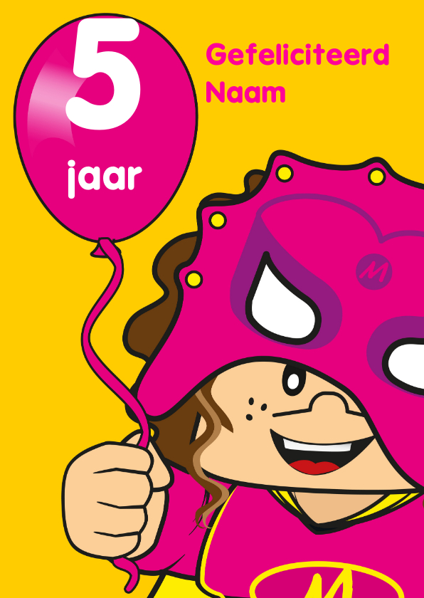 verjaardag kinderfeest mega mindy F - Verjaardagskaarten Verjaardagskaarten - verjaardag kinderfeest mega mindy F