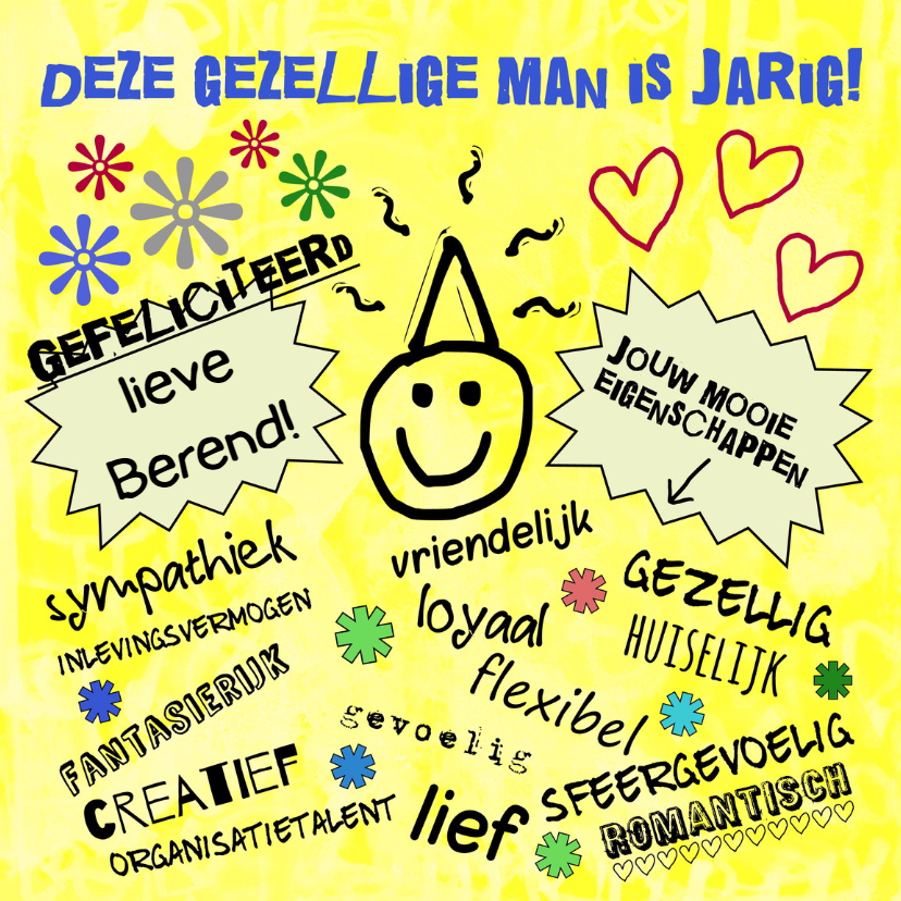 Verjaardag Kreeft man IW - Verjaardagskaarten Verjaardagskaarten - Verjaardag Kreeft man IW