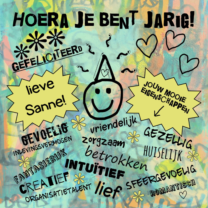Verjaardag Kreeft meisje IW - Verjaardagskaarten Verjaardagskaarten - Verjaardag Kreeft meisje IW