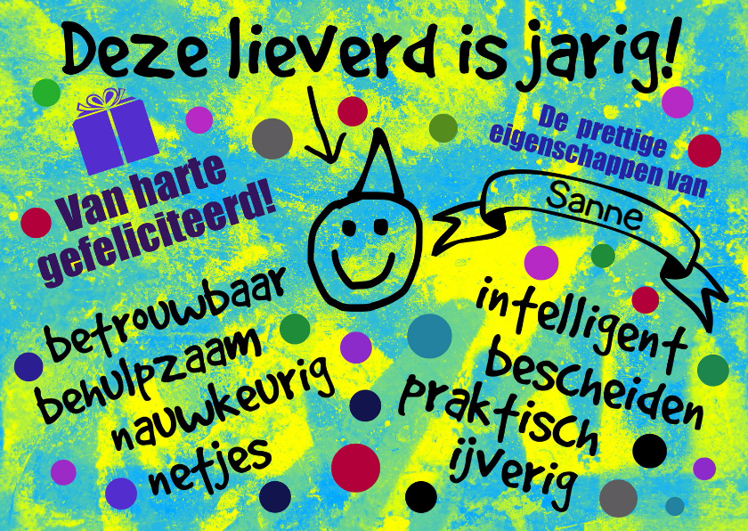 Verjaardag Maagd Lady IW - Verjaardagskaarten Verjaardagskaarten - Verjaardag Maagd Lady IW